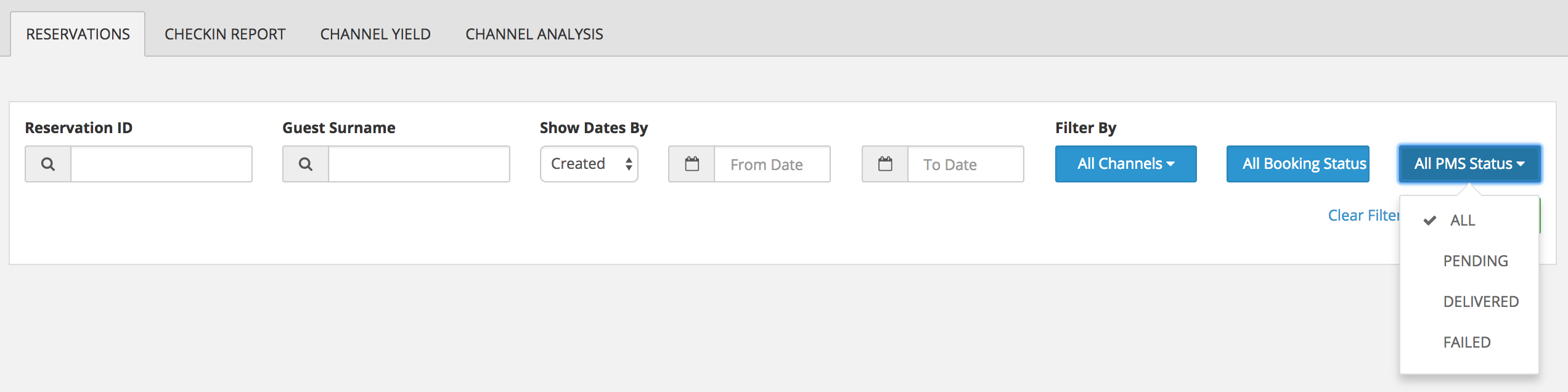 Channel Manager - Check your PMS reservation delivery status